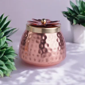 Copper finish Jar