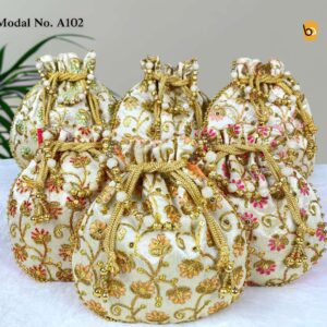 Golden Potli Bag