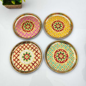 Meenakari Plates (Assorted)
