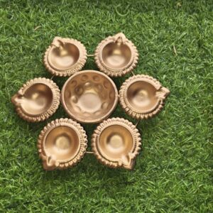 Urli (Metal Diya) - Copper Coated