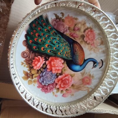 German Sliver Pichwai Tray (Assorted)