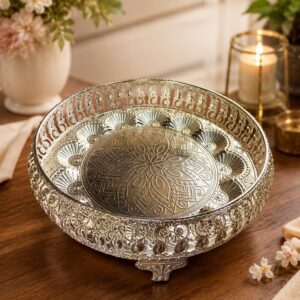 Premium Quality German Silvery Tray
