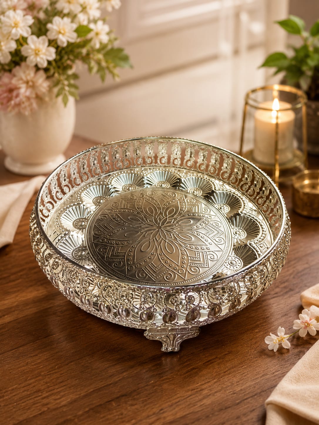 Premium Quality German Silvery Tray 1 Premium Quality German Silvery Tray
