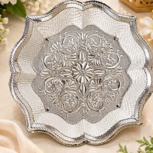 Supreme 10 Inch Plate – Premium Decorative Serving Tray (Holds 500g to 1kg Fruits)