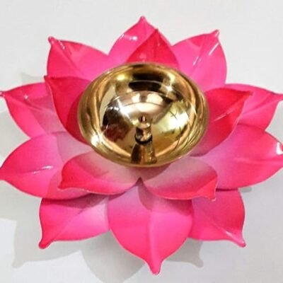 Brass  Diya 4inch (Assorted Colour)