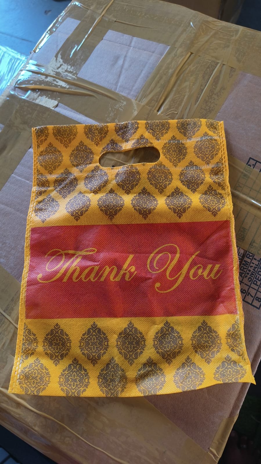 Return gift cotton bag (Party Return Bag/Wedding Gift Bag (Thamboolam bags) - Medium size 4 Return gift cotton bag (Party Return Bag/Wedding Gift Bag (Thamboolam bags) - Medium size - Image 4