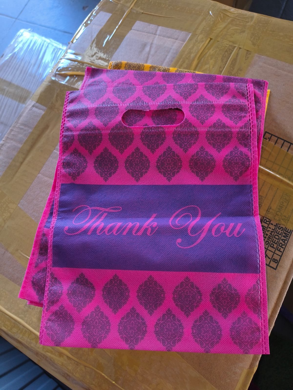 Return gift cotton bag (Party Return Bag/Wedding Gift Bag (Thamboolam bags) - Medium size 1 Return gift cotton bag (Party Return Bag/Wedding Gift Bag (Thamboolam bags) - Medium size