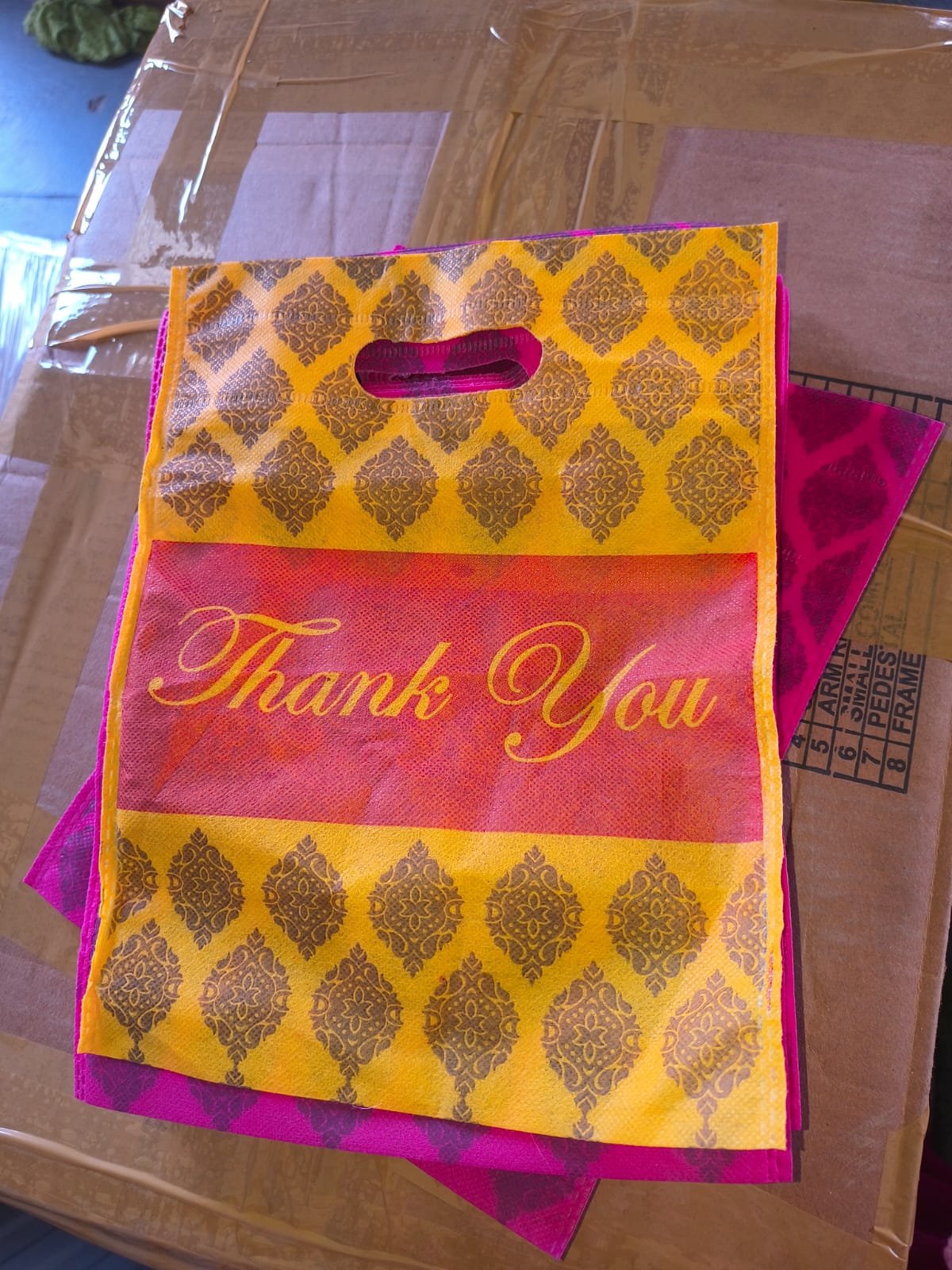 Return gift cotton bag (Party Return Bag/Wedding Gift Bag (Thamboolam bags) - Medium size 2 Return gift cotton bag (Party Return Bag/Wedding Gift Bag (Thamboolam bags) - Medium size - Image 2